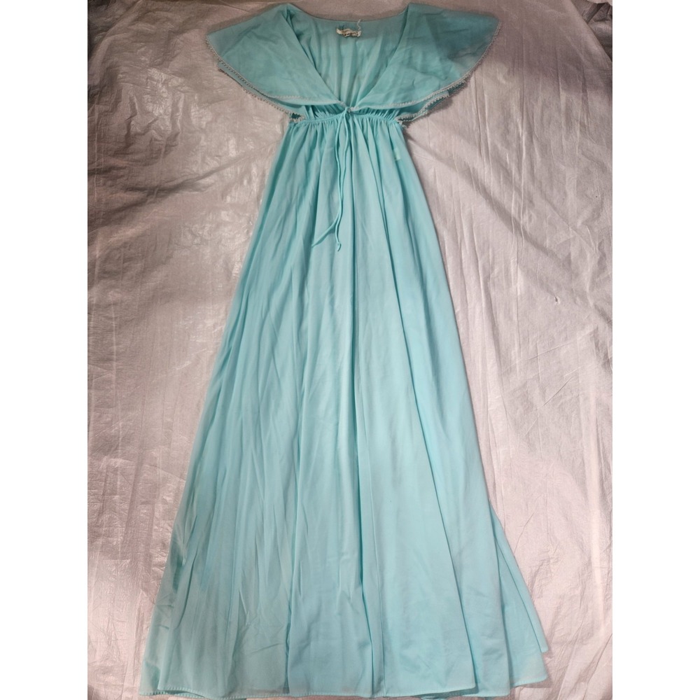 Vintage John Kloss for Cira Women Lingerie Nightgown Womens Small Nylon Long USA